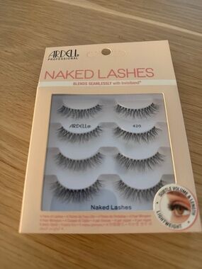 Ardell Naked Lashes 420 — Black Natural Volume (5 Pairs)